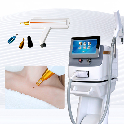 Q Switch Nd YAG Máquina de remoção de tatuagens a laser 1064nm 532nm 1320nm 2 anos de garantia