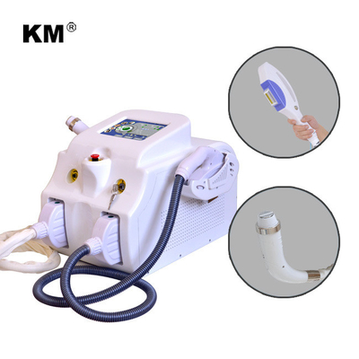 Máquina portátil de remoção de cabelo IPL RF de rejuvenescimento da pele ND YAG equipamento de remoção de tatuagens a laser