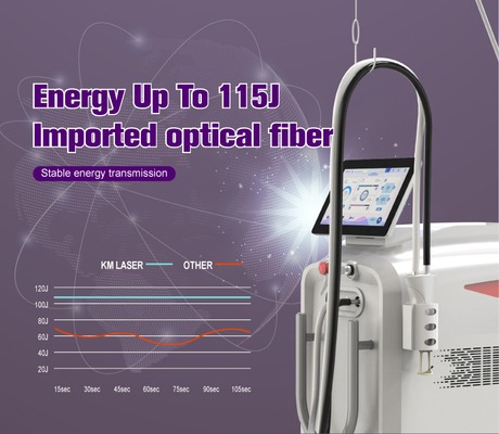 Máquina de laser de alexandrite profissional 755nm Serviços OEM ODM