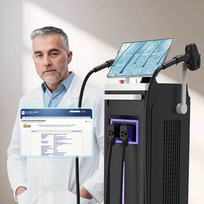 808nm/755 808 1064 940 Manual do utilizador Máquina de remoção de pelos a laser a diodo de vídeo