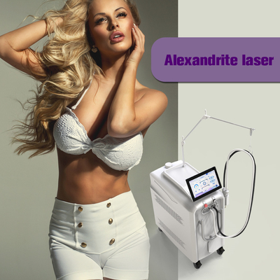 Long Pulse 2 In1 Alexandrite 1064nm ND YAG refrigeração por nitrogênio Fibra conduzida a laser Máquina de remoção permanente de pelos a laser