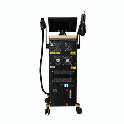 2 em 1 Máquina de Diodo a Laser Remover Tatuagens Portáteis e Estacionárias 810nm 808nm Q-Switched ND Yag Diode Laser 810nm