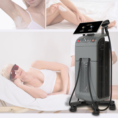 O mais recente laser de diodo de alta potência 808 nm gelo platina titânio 4 comprimento de onda laser de diodo de depilação 3 anos garantia máquina