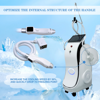 Laser de remoção de pelos de rejuvenescimento da pele multifuncional RF IPL ND YAG MACHINE LASER