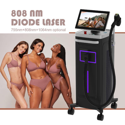 Laser de Diodo Laser Alexandrite Platina Gelo 4 Comprimentos de Onda 755 808 1064 Tria Beauty Remoção de Pelo a Laser 4x Cera Depilatória