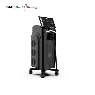 KM NEW 2026 810 Ice Tria 808 1064nm Titanium diode laser hair removal machine 3 Wavelength System with 6 AI Automatic Recognition Changeable Tips