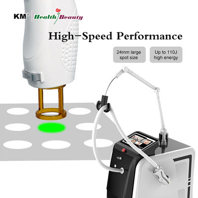 Dispositivo laser de alexandrite sem esforço com interface amigável e parâmetros ajustáveis para tratamentos personalizados