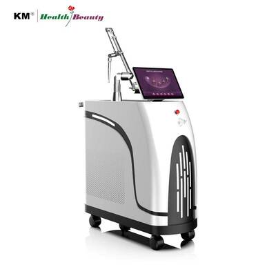 1600w Potência 1.2j 2.6j 532nm Green Tattoo indolor depilação de tatuagem Picosecond Laser 1064nm 532nm máquina