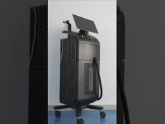 Máquina de beleza profissional de remoção de cabelo a laser de 808nm com manual de treinamento